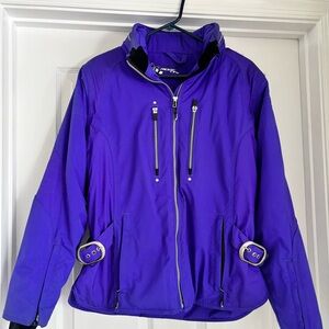 Women's Obermeyer Purple Ski Winter Jacket size 8